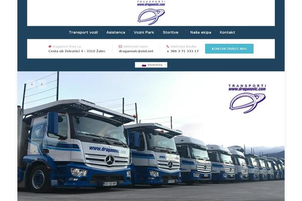 draganovic.com site used Cargopress-child