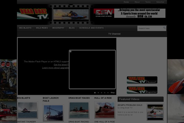 Video theme site design template sample
