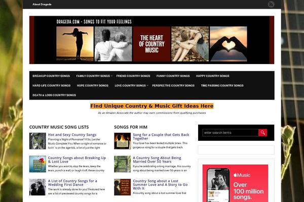 Wp-visual theme site design template sample