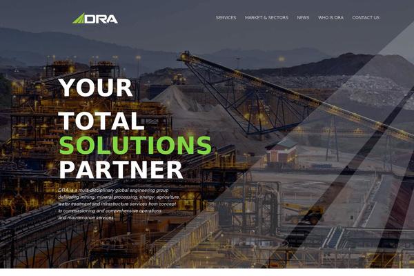 dra theme websites examples
