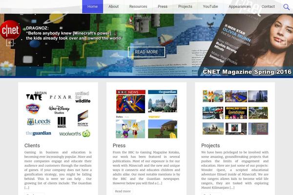 Radiate Pro theme site design template sample