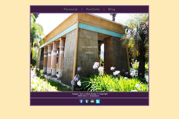 Spacious theme site design template sample