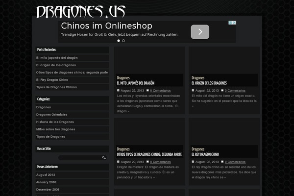 Magnifica theme site design template sample
