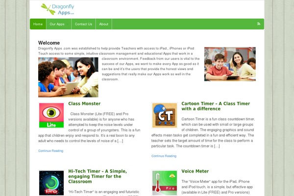 Canvas theme site design template sample