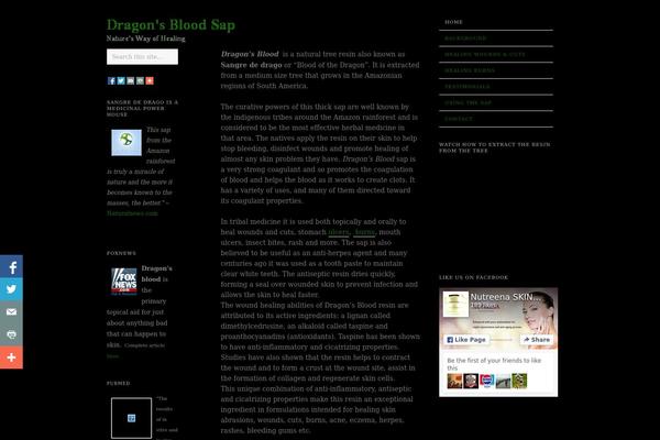 Ascetica theme site design template sample