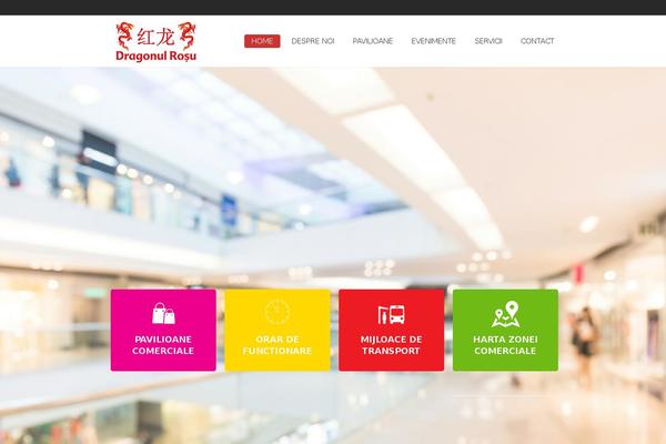 Mall theme site design template sample