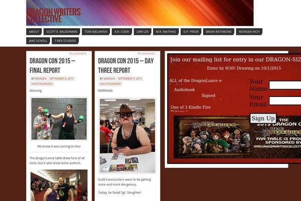Parabola theme site design template sample