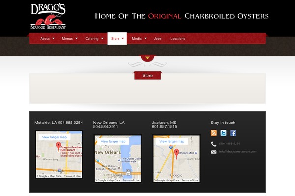 The Restaurant theme site design template sample