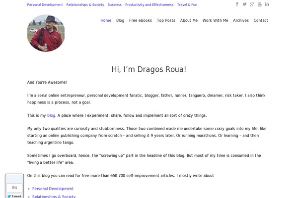 GeneratePress theme site design template sample