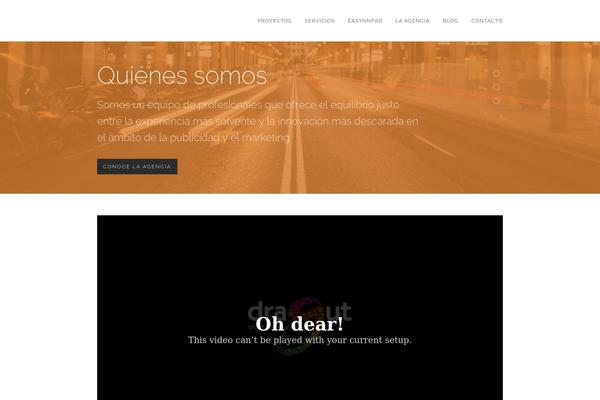 GridStack theme site design template sample
