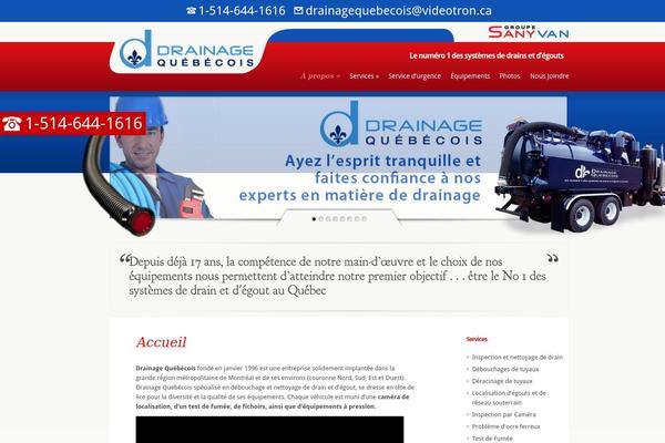 drainagequebecois.com site used Child-template
