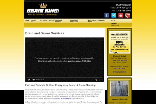 drainkinginc.com site used Html