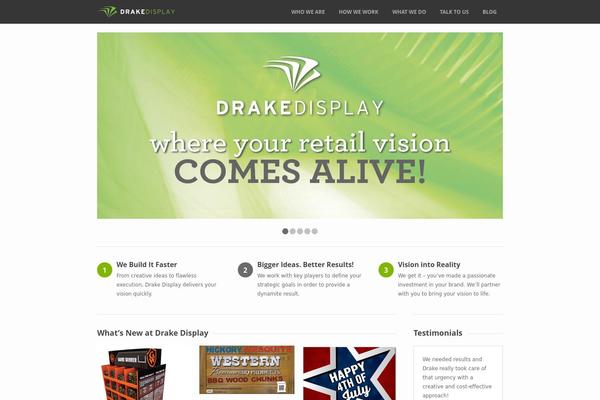 Sensation theme site design template sample