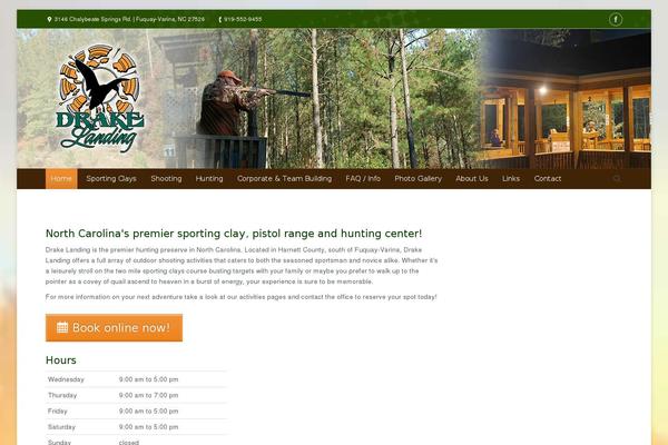 The7 Child theme site design template sample