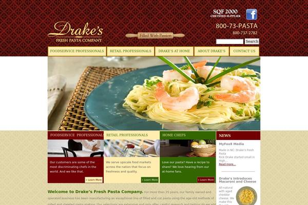 drakesfreshpasta.com site used Drakes