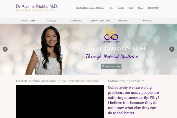 Virtue Premium theme site design template sample