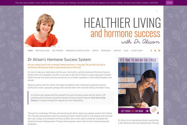 Attitude theme site design template sample