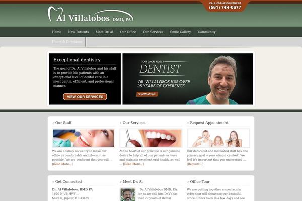 Master theme site design template sample