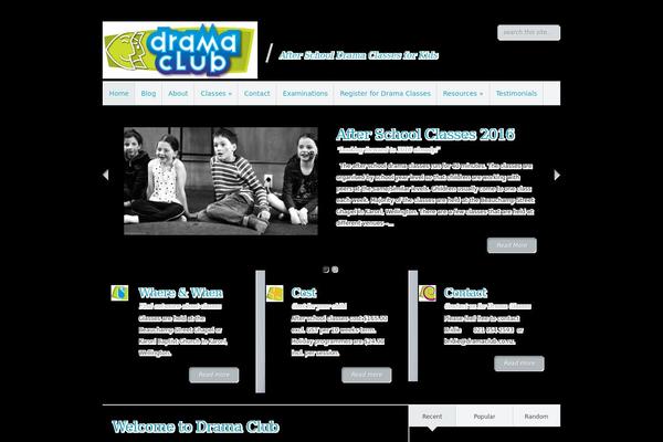Minimal theme site design template sample