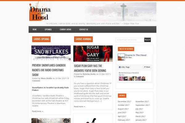 Ares theme site design template sample