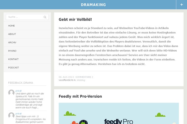 Site using Shariff for WordPress plugin