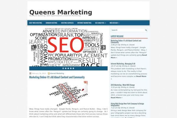Seospot theme site design template sample
