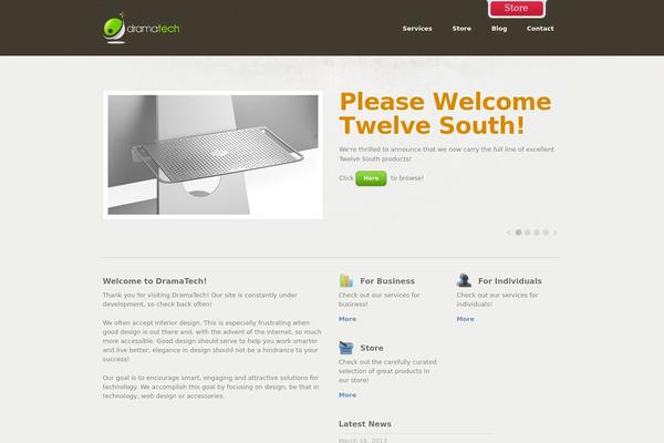 Leverage theme site design template sample