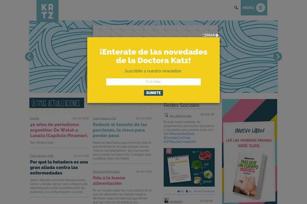 Semplice theme site design template sample