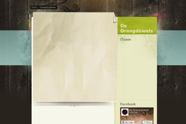 Colorpaper theme site design template sample