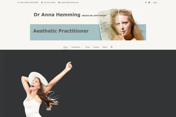 Highend theme site design template sample