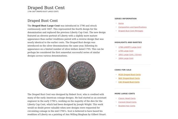 Balance theme site design template sample