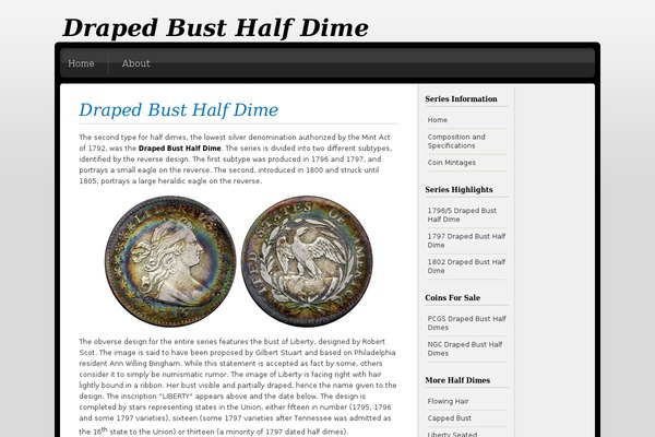 Balance theme site design template sample