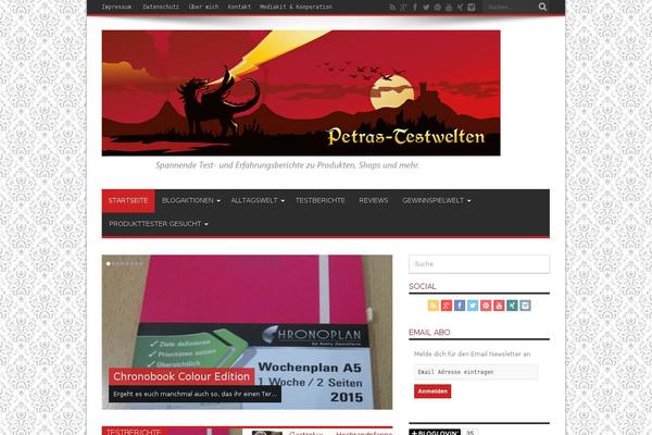 Jarida-theme theme site design template sample
