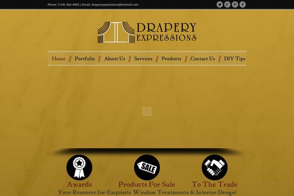 Hipster theme site design template sample