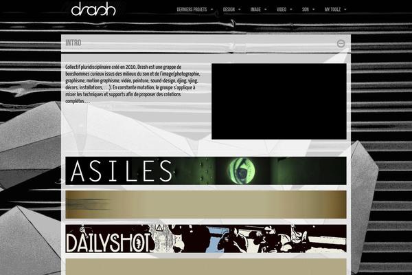 Lensa theme site design template sample