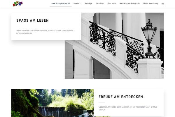Grandphotography theme site design template sample