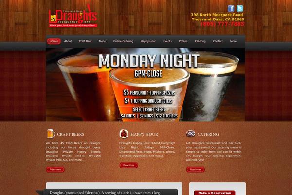 draughtsrestaurant.com site used Drought