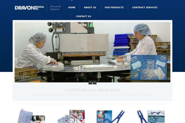 Draftly theme site design template sample
