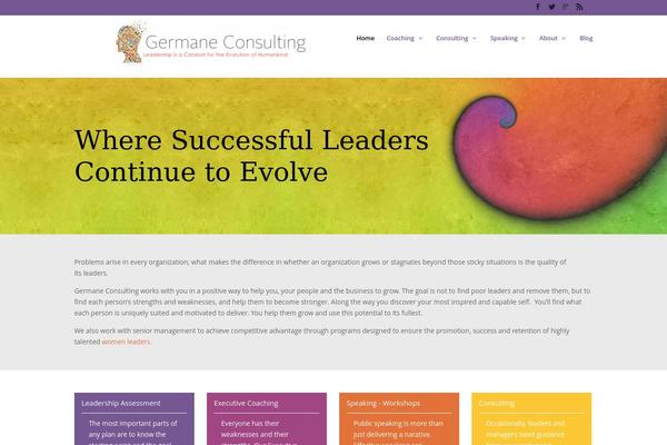 germane-child theme websites examples