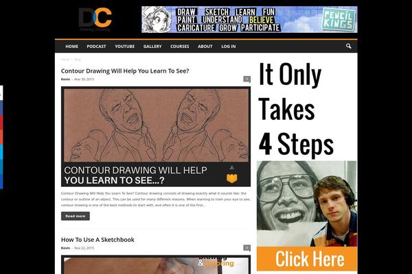 NewsMag theme site design template sample