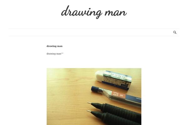 Graphy theme site design template sample