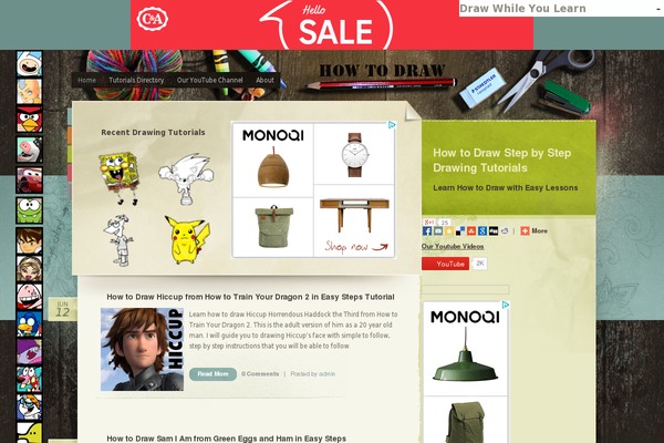 Omega theme site design template sample