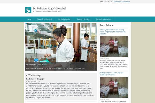 drbalwantsinghshospital.com site used Pathwell