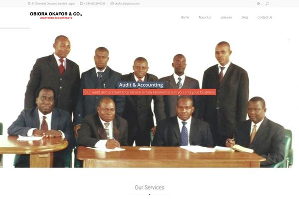 Xenia theme site design template sample