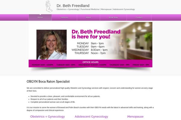 BizWay theme site design template sample