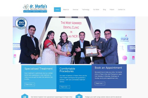 MediCenter theme site design template sample