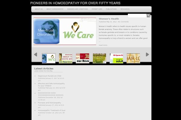 WP-Creativix theme site design template sample