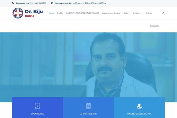 Vital theme site design template sample