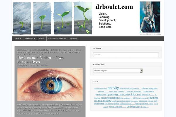 Magazine Basic theme site design template sample