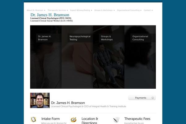 Echoes theme site design template sample